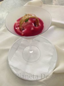 Panna cotta al melograno