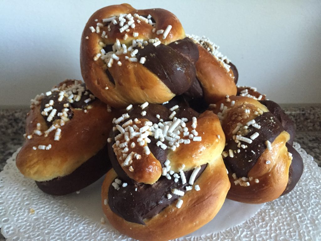 Pan brioche vaniglia e cioccolato 